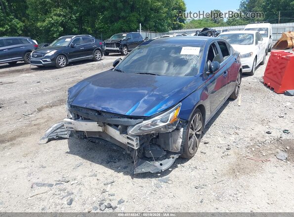 1N4BL4CV7NN368657 2022 NISSAN ALTIMA Синий Передняя левая четверть