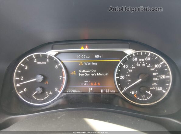 1N4BL4CV7RN302275 2024 NISSAN ALTIMA Blue Rear seats view