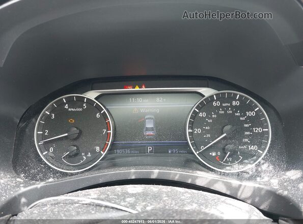 1N4BL4CV8KC190877 2019 NISSAN ALTIMA Black Հետևի նստատեղերի տեսք