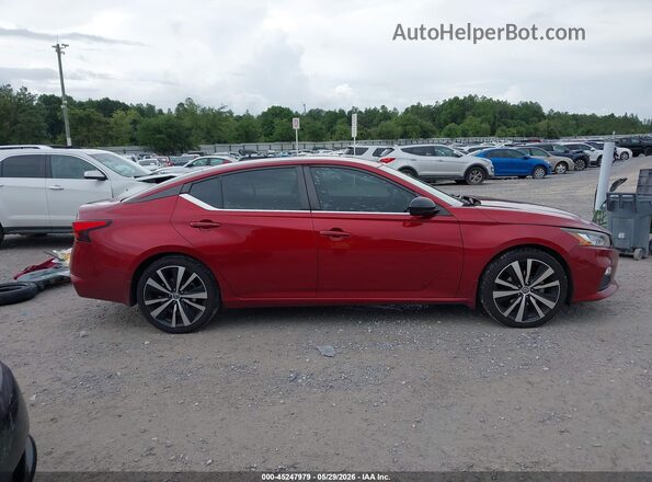 1N4BL4CV8LC230828 2020 NISSAN ALTIMA Red უკანა სალონის ხედი