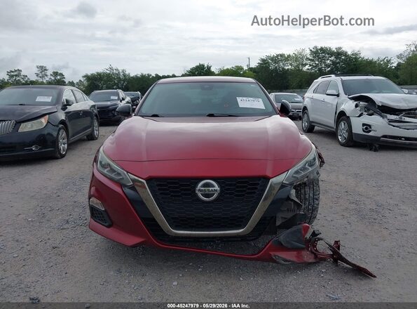 1N4BL4CV8LC230828 2020 NISSAN ALTIMA Red ხელსაწყოთა პანელის ხედი