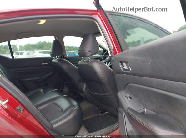 1N4BL4CV8LC230828 2020 NISSAN ALTIMA Red VIN კოდის სტიკერის ხედი