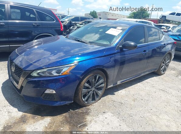 1N4BL4CV8LC236063 2020 NISSAN ALTIMA Blue Vista tres cuartos delantera izquierda