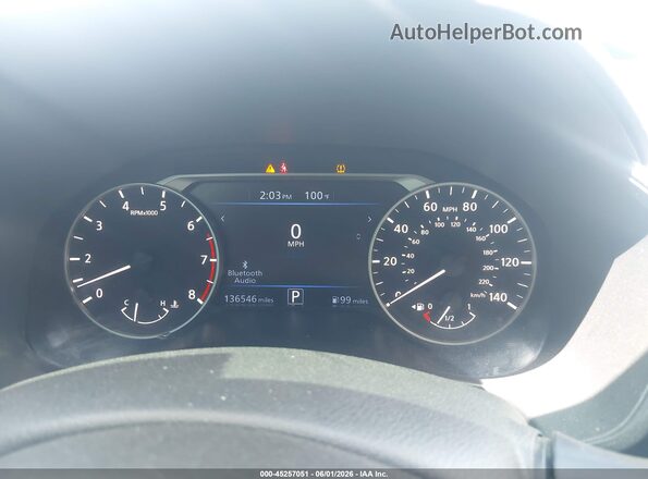 1N4BL4CV8LC236063 2020 NISSAN ALTIMA Blue Vista de los asientos traseros