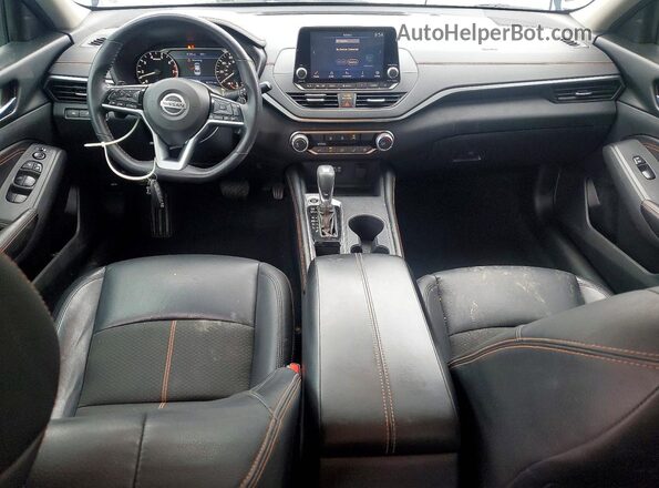 1N4BL4CV8MN380489 2021 NISSAN ALTIMA Blue Dashboard view