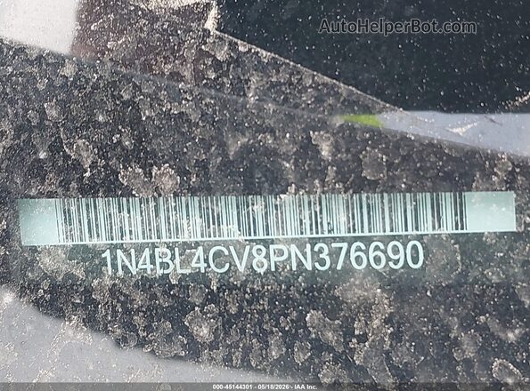 1N4BL4CV8PN376690 2023 NISSAN ALTIMA Серый Вид подкапотного пространства