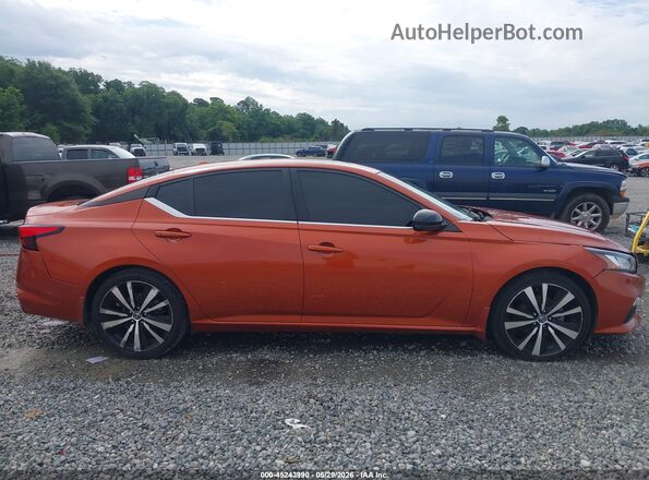 1N4BL4CV9KN312649 2019 NISSAN ALTIMA Orange Вид щитка приладів