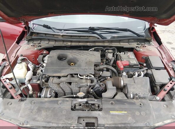 1N4BL4CV9LC252806 2020 NISSAN ALTIMA Red Вид ззаду