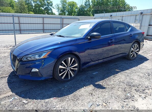 1N4BL4CV9MN381070 2021 NISSAN ALTIMA Blue Առջևի ձախ երեք քառորդ տեսարան