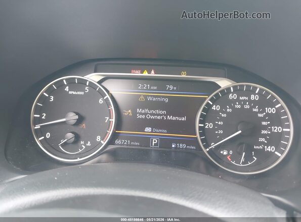 1N4BL4CV9MN417386 2021 NISSAN ALTIMA Gray 