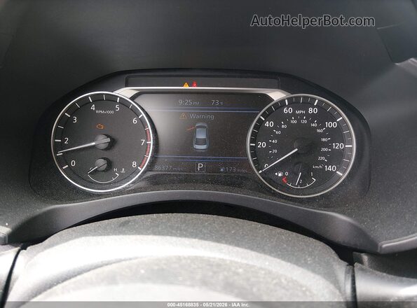 1N4BL4CVXKC149327 2019 NISSAN ALTIMA Silver Հետևի նստատեղերի տեսք