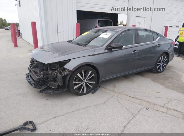 1N4BL4CVXLC147031 2020 NISSAN ALTIMA Silver Առջևի ձախ երեք քառորդ տեսարան