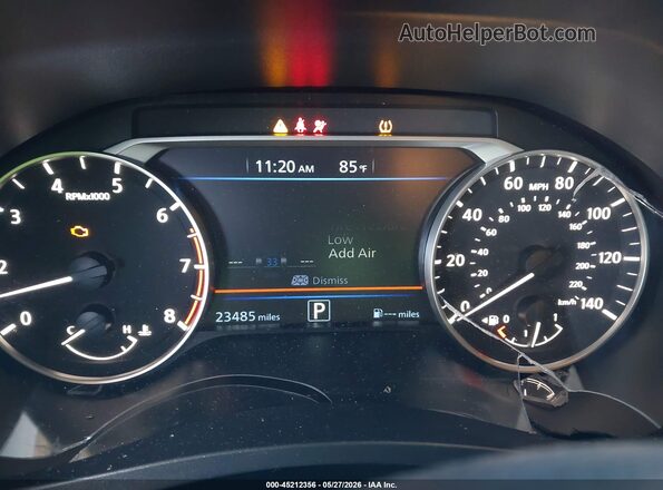1N4BL4CVXNN386618 2022 NISSAN ALTIMA White Հետևի նստատեղերի տեսք