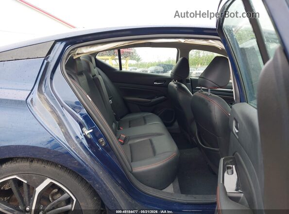 1N4BL4CVXPN317513 2023 NISSAN ALTIMA Blue VIN კოდის სტიკერის ხედი