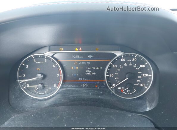 1N4BL4CW2KN317975 2019 NISSAN ALTIMA Оранжевый Вид задних сидений