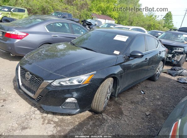 1N4BL4CW5KC172121 2019 NISSAN ALTIMA Black წინა მარცხენა ხედი სამი მეოთხედიდან
