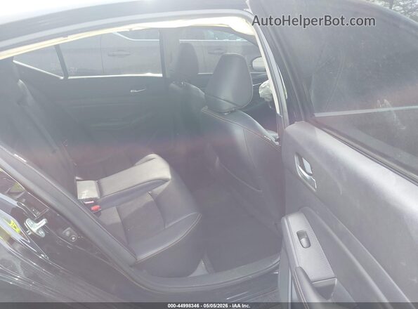 1N4BL4CW5KC172121 2019 NISSAN ALTIMA Black VIN კოდის სტიკერის ხედი