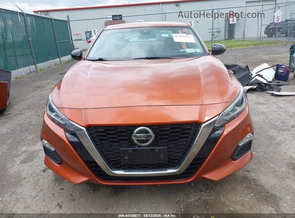 1N4BL4CW5LC202509 2020 NISSAN ALTIMA Orange Vista interior trasera