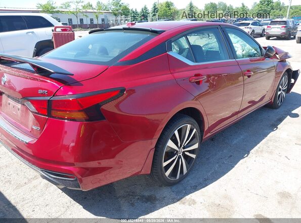 1N4BL4CW6KC220693 2019 NISSAN ALTIMA Burgundy Задня права чверть