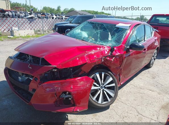 1N4BL4CW6KC220693 2019 NISSAN ALTIMA Burgundy Передня ліва чверть