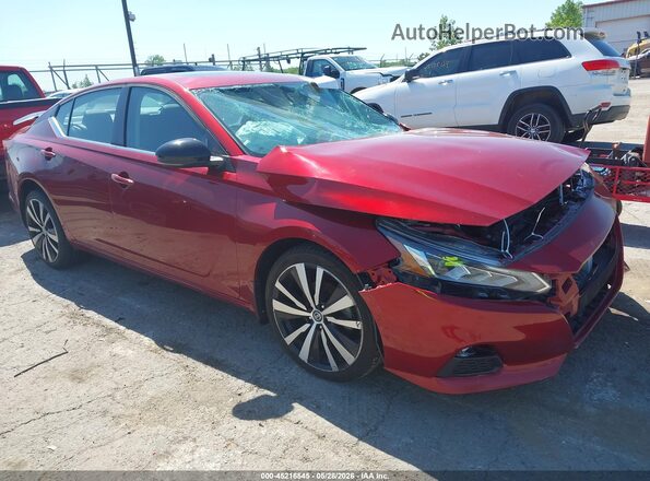 1N4BL4CW6KC220693 2019 NISSAN ALTIMA Burgundy Вид задньої частини салону