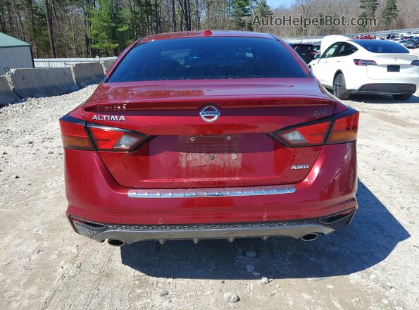 1N4BL4CW7LC117395 2020 NISSAN ALTIMA Бордовый Вид сзади