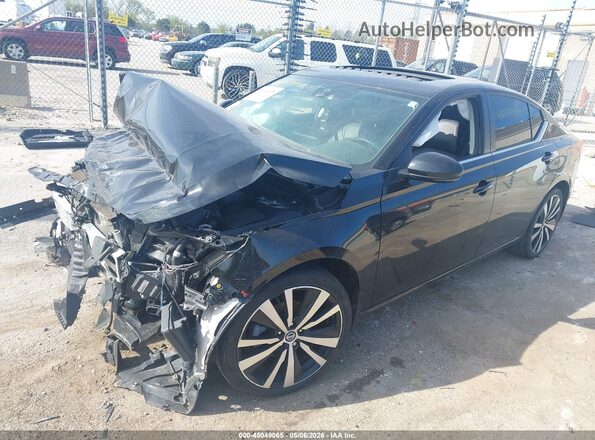1N4BL4CWXLC284558 2020 NISSAN ALTIMA Black Առջևի ձախ երեք քառորդ տեսարան