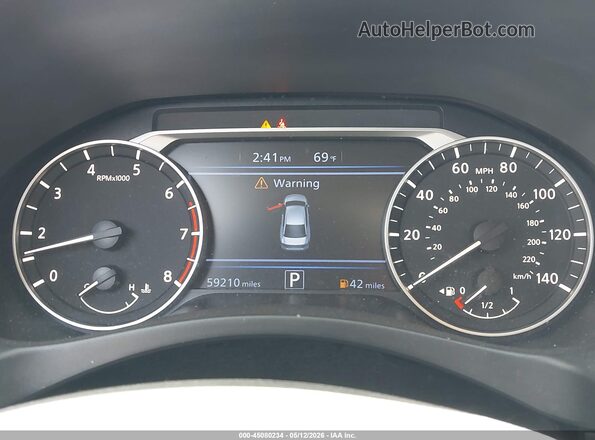 1N4BL4CWXMN416403 2021 NISSAN ALTIMA Red 
