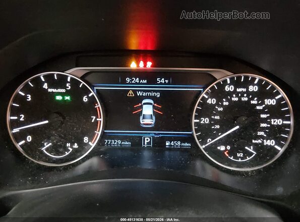 1N4BL4DV0MN405366 2021 NISSAN ALTIMA Silver Հետևի նստատեղերի տեսք