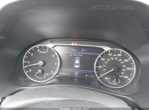 1N4BL4DV1MN304899 2021 NISSAN ALTIMA Black Vista de los asientos traseros