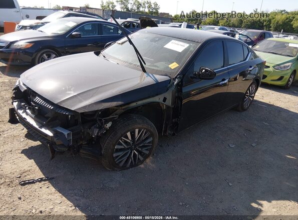 1N4BL4DV1SN402747 2025 NISSAN ALTIMA Black წინა მარცხენა ხედი სამი მეოთხედიდან
