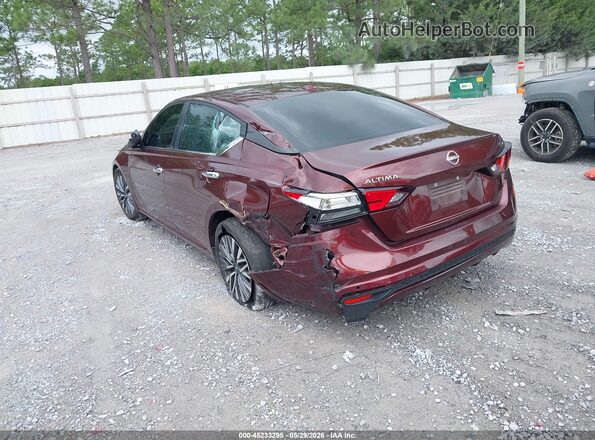 1N4BL4DV2RN318091 2024 NISSAN ALTIMA Темно-бордовый Задняя левая четверть