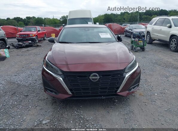 1N4BL4DV2RN318091 2024 NISSAN ALTIMA Темно-бордовый Вид панели приборов