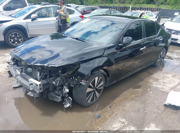 1N4BL4DV3MN418645 2021 NISSAN ALTIMA Черный Передняя левая четверть
