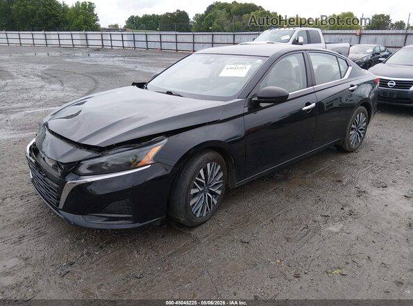 1N4BL4DV3RN355263 2024 NISSAN ALTIMA Black წინა მარცხენა ხედი სამი მეოთხედიდან