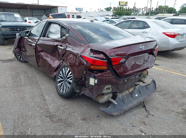 1N4BL4DV3RN357031 2024 NISSAN ALTIMA Maroon Задня ліва чверть