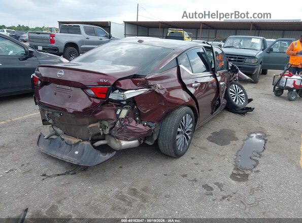 1N4BL4DV3RN357031 2024 NISSAN ALTIMA Maroon Задня права чверть