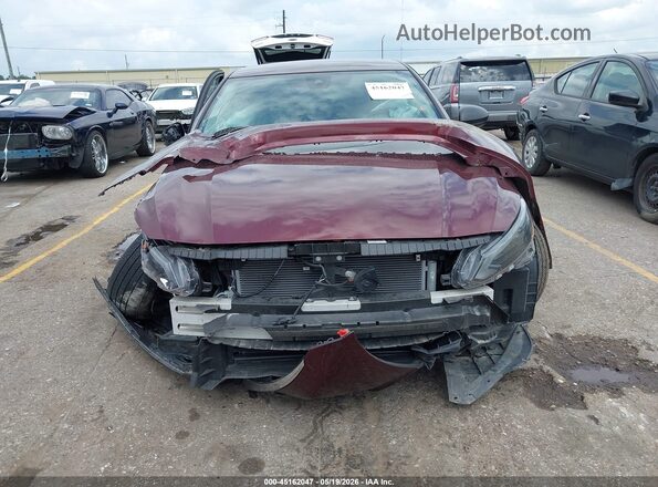 1N4BL4DV3RN357031 2024 NISSAN ALTIMA Maroon Вид щитка приладів