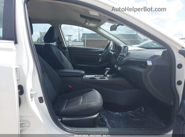1N4BL4DV3SN313679 2025 NISSAN ALTIMA White წინა სალონის ხედი