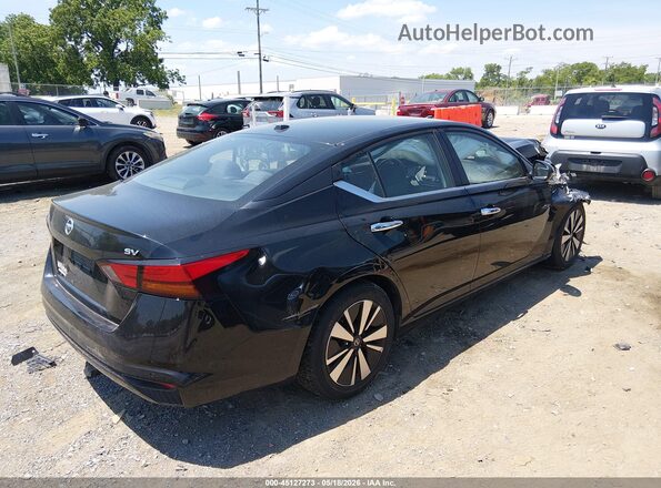 1N4BL4DV4MN365406 2021 NISSAN ALTIMA Черный Задняя правая четверть