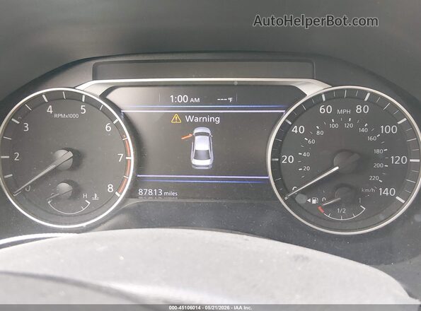 1N4BL4DV4MN414877 2021 NISSAN ALTIMA Черный Вид задних сидений