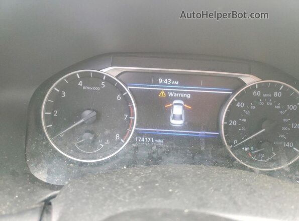 1N4BL4DV5MN311399 2021 NISSAN ALTIMA Black Սարքավորումների վահանակի տեսք