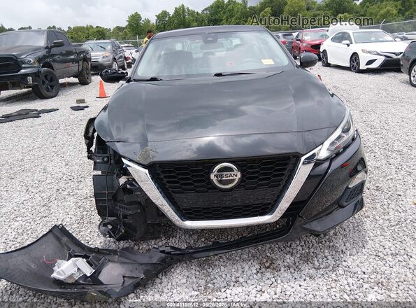 1N4BL4DV6MN407915 2021 NISSAN ALTIMA Black Widok wnętrza z tyłu