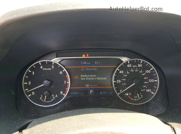 1N4BL4DV6RN304727 2024 NISSAN ALTIMA Silver Widok zestawu wskaźników