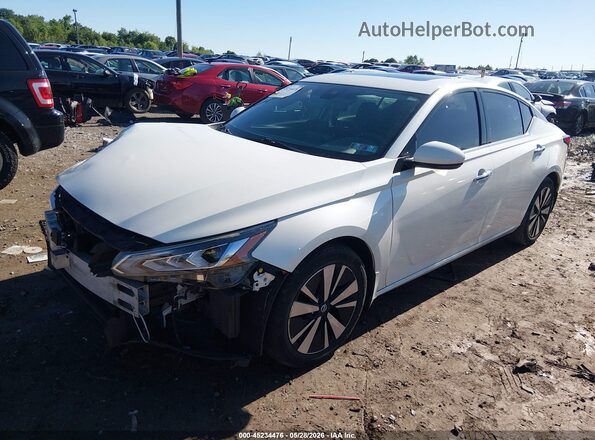 1N4BL4DV7KC164611 2019 NISSAN ALTIMA White Vista tres cuartos delantera izquierda