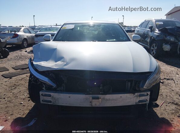 1N4BL4DV7KC164611 2019 NISSAN ALTIMA White Vista del cuadro de instrumentos