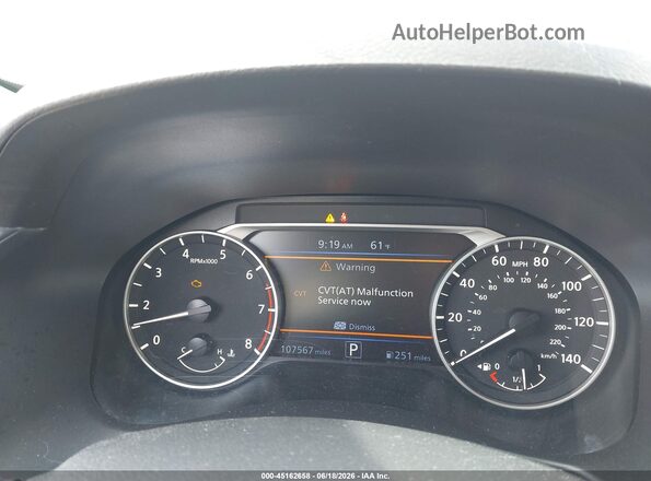 1N4BL4DV7MN343335 2021 NISSAN ALTIMA Silver უკანა სავარძლების ხედი