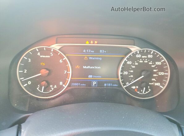 1N4BL4DV7RN433348 2024 NISSAN ALTIMA White ხელსაწყოთა პანელის ხედი