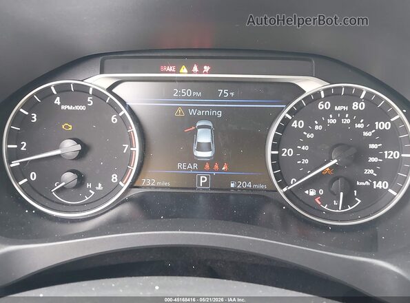 1N4BL4DV7SN420136 2025 NISSAN ALTIMA Gray Вид задніх сидінь