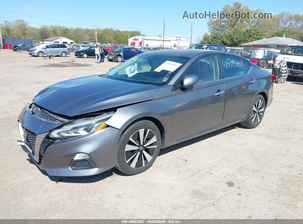1N4BL4DV8NN411367 2022 NISSAN ALTIMA Gray Առջևի ձախ երեք քառորդ տեսարան